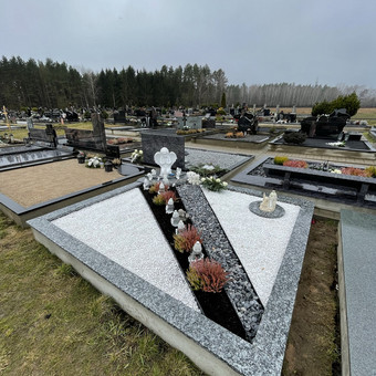 Kapavietės užpylimas skaldele Kaunas Karolis Bilskis nuotrauka 5