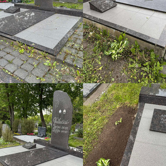 Prieš ir po nuotraukos.
Žvakės, sezoninės gėlės, krūmų genėjimas.
Sutvarkome kapą per 2-3d.
Atsiuntę nuotrauką, pasirūpiname viskuo už jus – puikus sprendimas gyvenantiems svetur. Klaipėda Kapai PLIUS nuotrauka 1 Kapų tvarkymas Klaipėda Kapai PLIUS nuotrauka 1