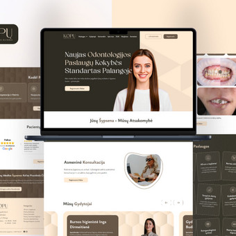 Svetainių dizainas (web design) Kaunas Laimis Barvydas nuotrauka 1