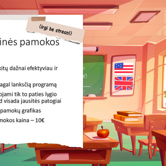 Anglų kalbos mokymas grupėje Vilnius Andrius Dilnikas nuotrauka 1