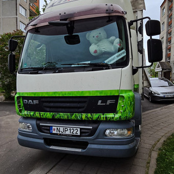 Smulkių krovinių pervežimas Lietuvoje Šiauliai Nordkraft transport nuotrauka 2