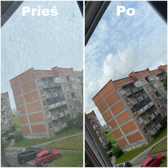 Valymas po statybos, remonto darbų Plungės rajonas Modernus  valymas nuotrauka 2