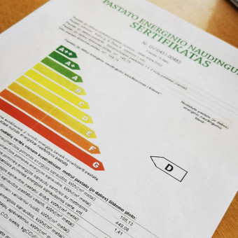 Pastatų energinio naudingumo sertifikavimas Kaunas MB Kastella nuotrauka 6