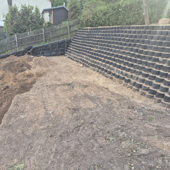 Atraminės sienutės irengimas Kaunas GeoMax nuotrauka 8