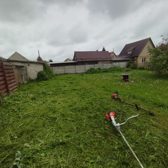 Žolės pjovimas Trimeriu, žoliapjove,traktoriu Panevėžys Egidijus Ablėnas nuotrauka 2