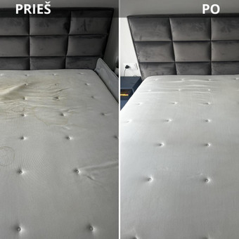 Čiužinių valymas Klaipėda Švaros Impulsas nuotrauka 1