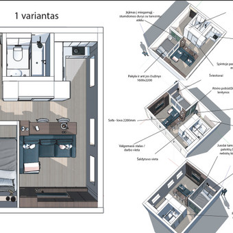 BASIC paketas KONCEPTINIS patalpų išplanavimo projektas Vilnius Viktorija M nuotrauka 11