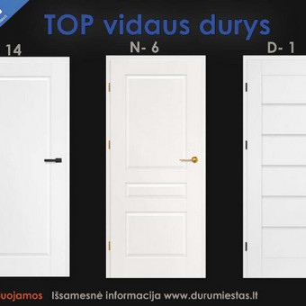 Vidaus durys, gamyba Vilnius UAB Ego grupė nuotrauka 1