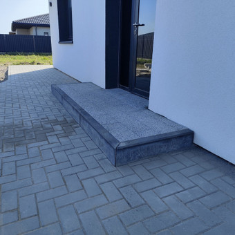 Laiptai iš trinkelių Klaipėda Saulius Tom. nuotrauka 2