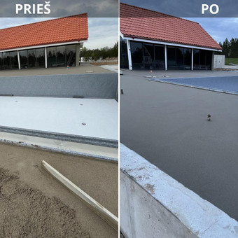 Grindų betonavimas Klaipėda Andrius nuotrauka 1