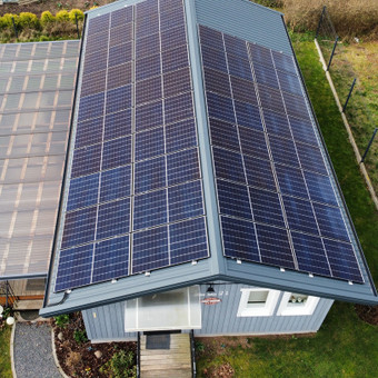 Saulės elektrinių montavimas Vilnius MB Badische Solar nuotrauka 2