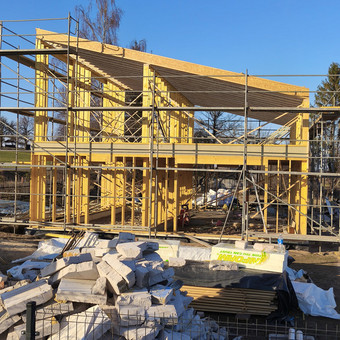 Karkasinių namų statyba Kaunas Giedrius nuotrauka 1