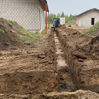 Tranšėjų kasimas Vilnius MB Environfix nuotrauka 6
