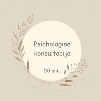 Psichologo konsultacija Kaunas Greta Kučinskaitė nuotrauka 1