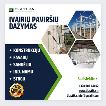 Fasado dažymas Klaipėda Blastika nuotrauka 1