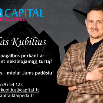 Pirkimas, pardavimas,nuoma. Klaipėda Valdas Kubilius nuotrauka 1 Nemokama konsultacija visais nekilnojamojo turto klausimais Klaipėda Valdas Kubilius nuotrauka 1
