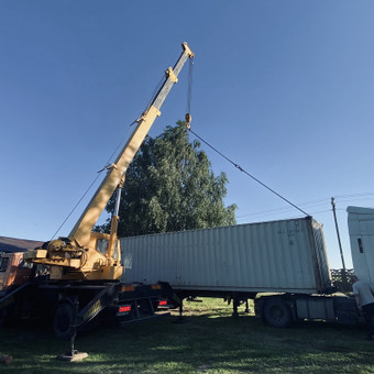 Skubios Iškrovimo pakrovimo paslaugos Vilnius Statybinė technika nuotrauka 2