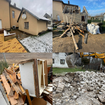 Atliekame įvairių pastatų griovimo darbus: griauname gyvenamuosius pastatus, ūkinius pastatus, sodo namelius ir kitus visus objektus. Šiauliai MesGriaunam nuotrauka 1 Griovimo darbai Šiauliai MesGriaunam nuotrauka 1