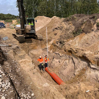 Lietaus nuotekų tinklų montavimas Klaipėda MB “Rinvesta” nuotrauka 4