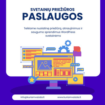 Interneto svetainių priežiūra Marijampolė Interneto svetainių kūrimas nuotrauka 8
