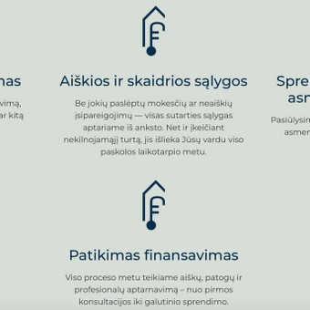 Finansavimas fiziniams asmenims su NT įkeitimu Šiauliai AISME Finance nuotrauka 5