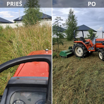 Apleistų sklypų tvarkymas Klaipėda VšĮ Heide nuotrauka 3