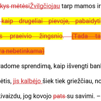 Teksto redagavimas Vilnius Miglė Lekešytė nuotrauka 1