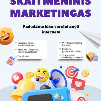 Reklamos internete kūrimas Klaipėda Arnoldas T nuotrauka 3