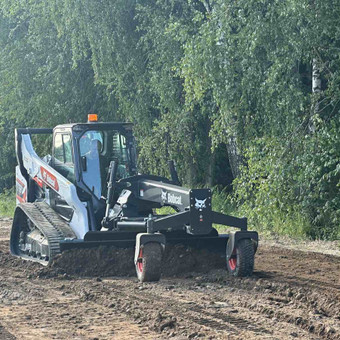 Nuomojame ratinius, vikšrinius Bobcat su operatoriais Vilnius UAB Auretra nuotrauka 2 Bobcat nuoma Vilnius UAB Auretra nuotrauka 2