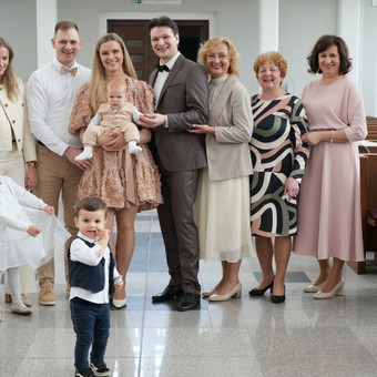 Krikštynų fotosesija Kaunas Valentinas nuotrauka 2