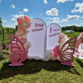 Gimtadienių dekoravimas Panevėžys Dinci Deco nuotrauka 9
