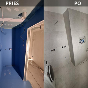 Plytelių klijavimas Klaipėda Arturas Danielius nuotrauka 2