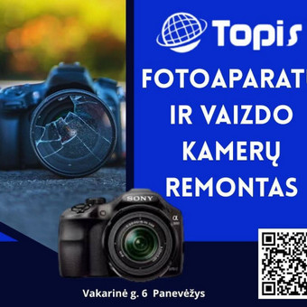 Fotoaparatų remontas Panevėžys Topis nuotrauka 10