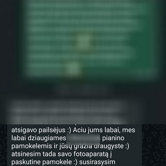 Fortepijono pamokos Kaunas Emilija Kuzinaitė nuotrauka 1