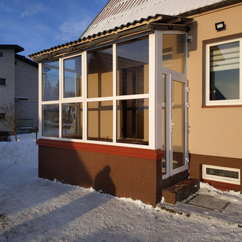 Balkonų stiklinimas Radviliškio rajonas Idėjos namams LT, MB nuotrauka 5