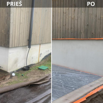 Kampų statymas / Armavimo darbai Vilnius Šlapio fasado smulkūs darbai ir remontas nuotrauka 4