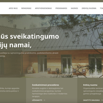 Svetainių dizainas (web design) Raseinių rajonas Karolis Lukauskas nuotrauka 1