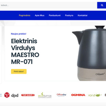 El. parduotuvių kūrimas Raseinių rajonas Karolis Lukauskas nuotrauka 2