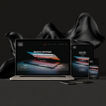 Svetainių dizainas (web design) Kaunas Gerve Web Works nuotrauka 1