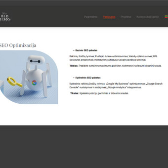 SEO Optimizacija Kaunas Gerve Web Works nuotrauka 7