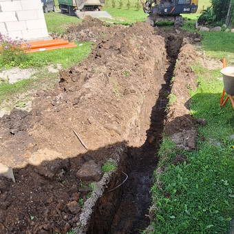 Tranšėjų kasimas Klaipėda MB MANTEO nuotrauka 11