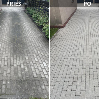 Trinkelių valymas Klaipėdos rajonas Trinkeliu švara nuotrauka 1