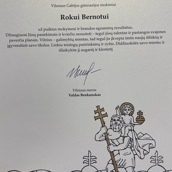 Papildomas matematikos mokymas internetu Vilnius Rokas Bernotas nuotrauka 2