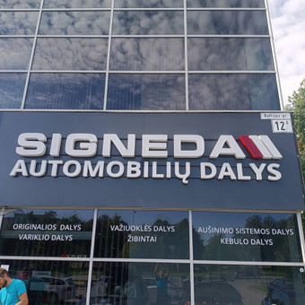 Reklaminių stendų gamyba Klaipėda MB DEF Reklama nuotrauka 3