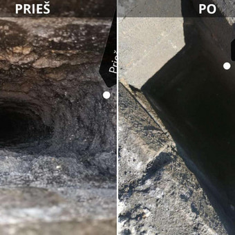 Dūmtraukių valymas ir priežiūra Telšių rajonas Kaminkretys nuotrauka 5