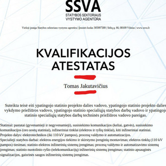 Statinio specialiųjų statybos darbų techninės priežiūros vadovas Kaunas MB "Energetikos konsultacijų grupė" nuotrauka 3