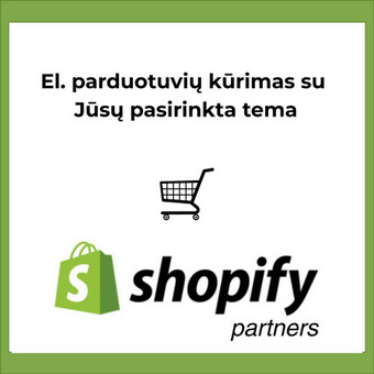 El. parduotuvių kūrimas Šiauliai Tomas TMH nuotrauka 1
