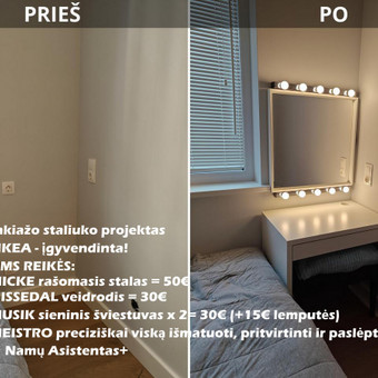 Daiktų kabinimas Vilnius Marius Meistras nuotrauka 7