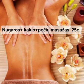 Akcija!!!Nugaros,kaklo, pečių, rankų masažas Šiauliai Greta nuotrauka 16