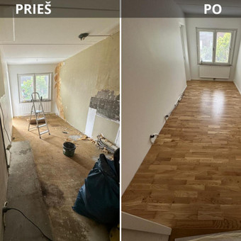Laminato klojimas Vilnius Konstantinas nuotrauka 5